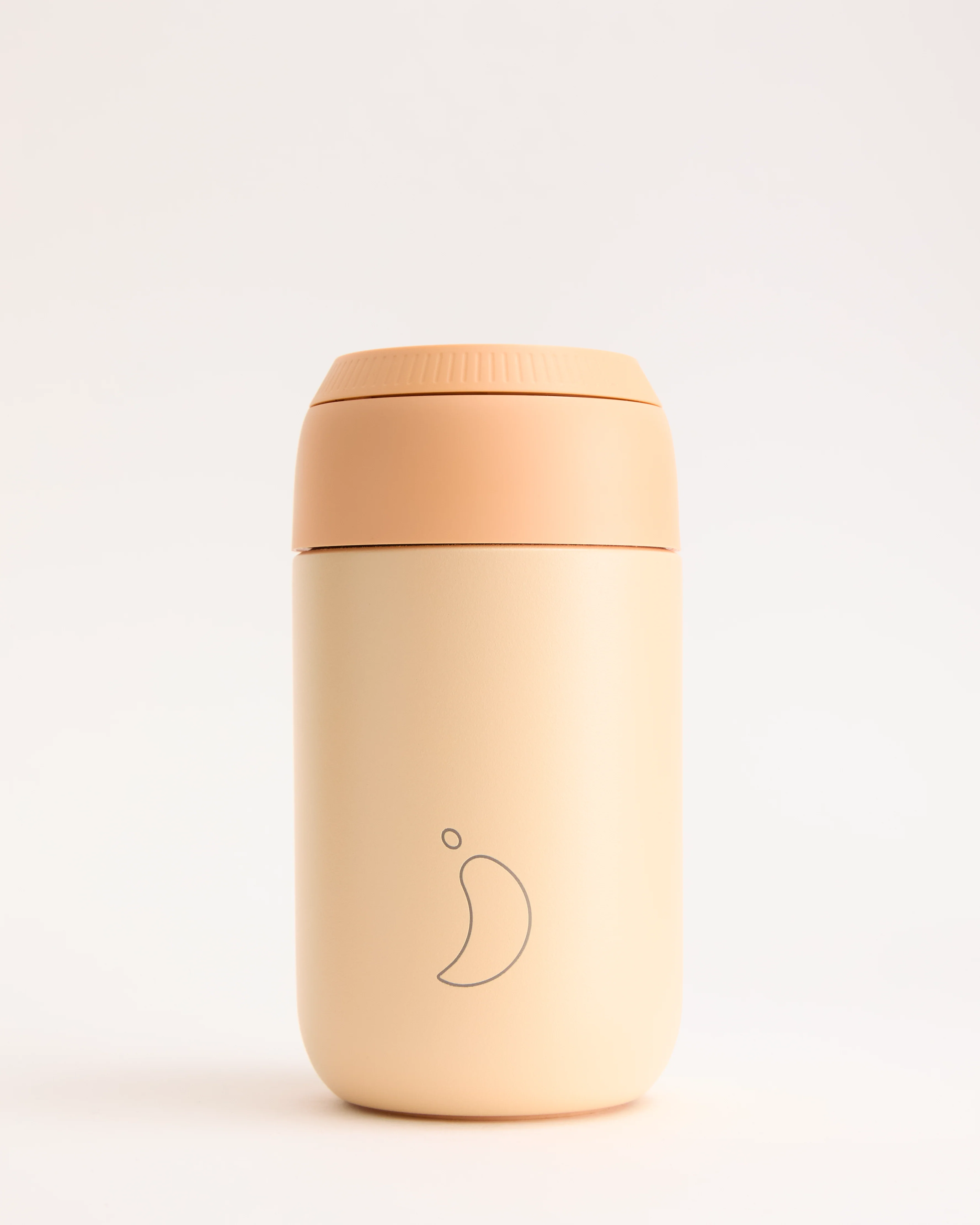 Peach Orange Coffee Cup Head - Image 2